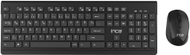 Set tastierë dhe mi Inca IWS-519, RF wireless, QWERTY turke, i zi