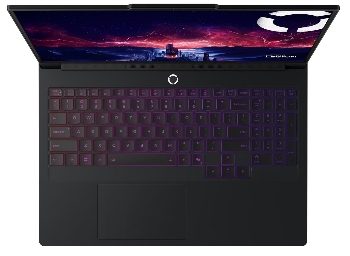 Laptop Lenovo Legion Pro 7 16AFR10H, 16", AMD Ryzen 9-9955HX, 32GB RAM, 1TB SSD, NVIDIA GeForce RTX 5070 Ti, i zi