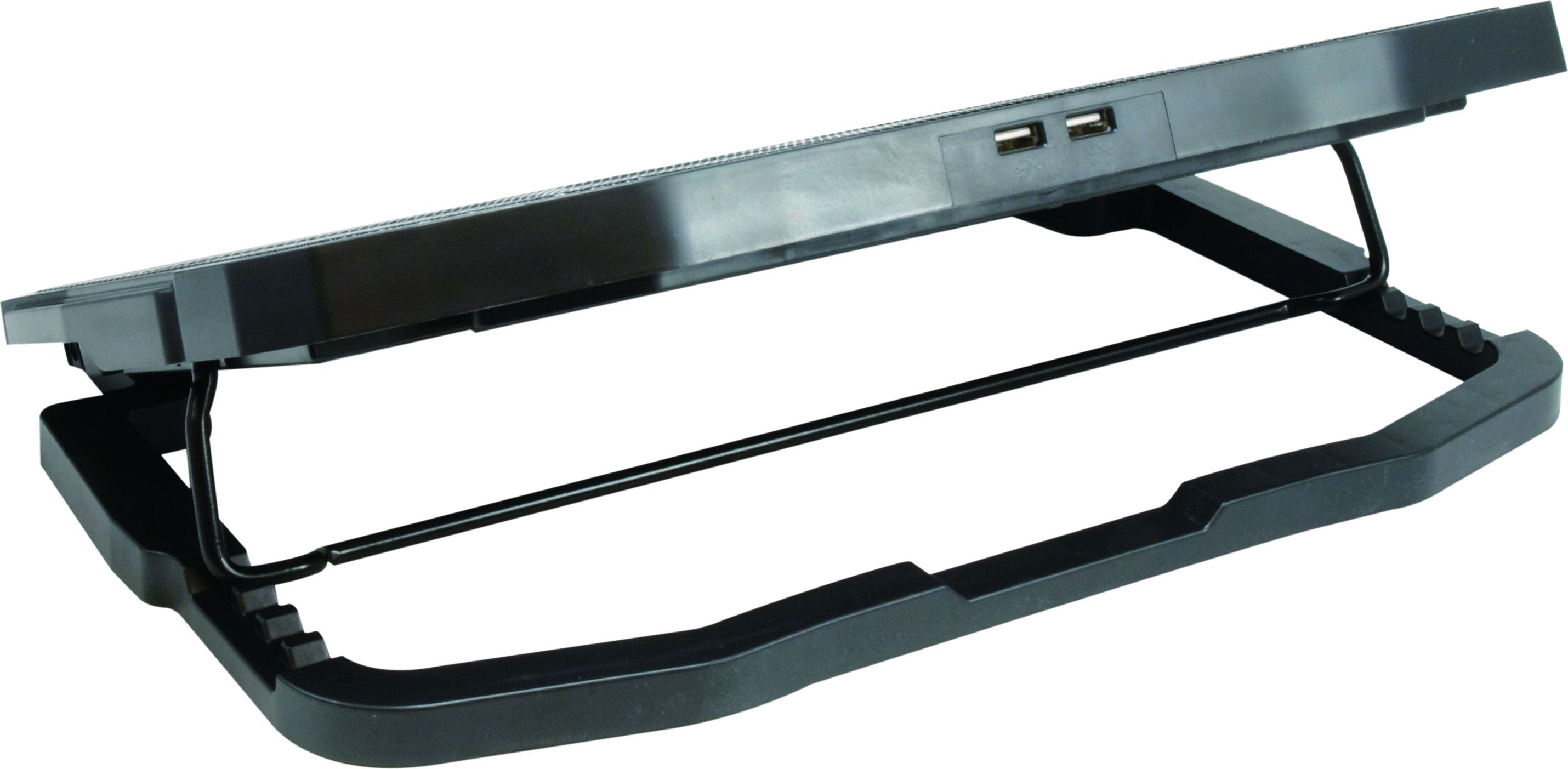 Qëndrim ftohës për laptop Conceptronic THANA07B, 2 ventilatorë, USB, i zi