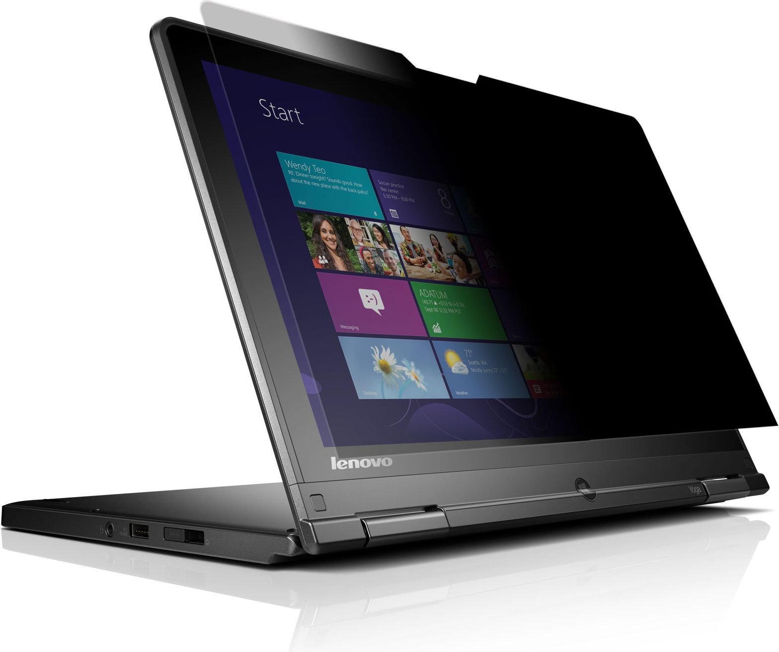 Филтер за приватност 3M Lenovo ThinkPad Yoga, за лаптоп