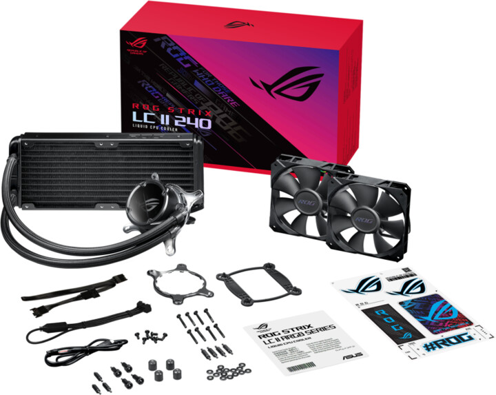 Ftohës me ujë ASUS ROG STRIX LC II 240
