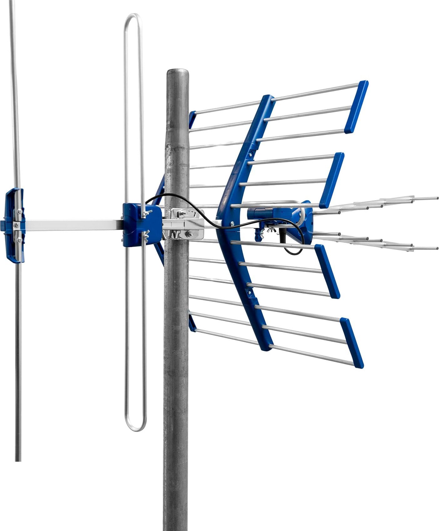 Antena televizive Telmor W21 Combo, DVB T T2 DAB+, 5G Protected, gri