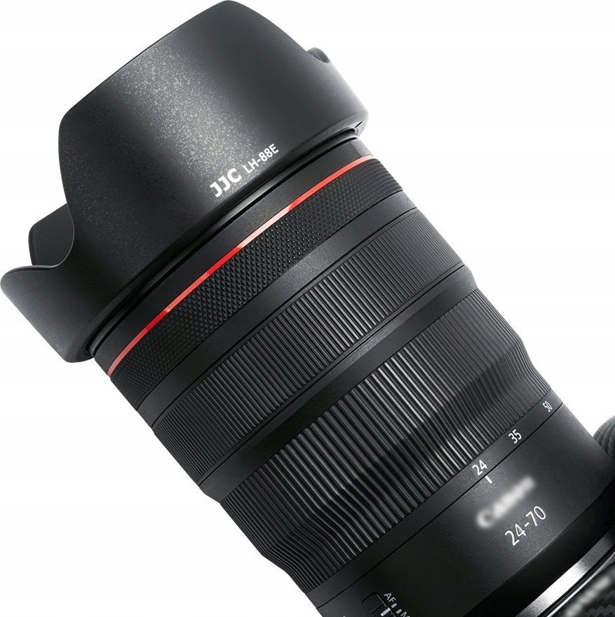 Parzmorë objektivi JJC EW 88E, për objektiv Canon, e zezë