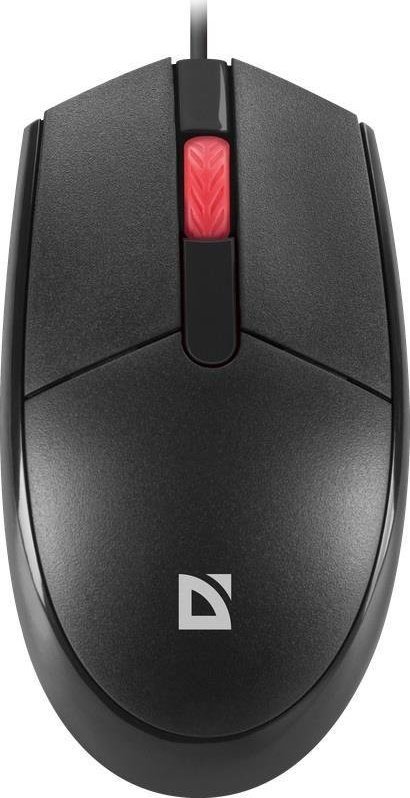 Mouse Defender DELTA MM-523, me kabllo, 1000dpi, i zi, klik i heshtur