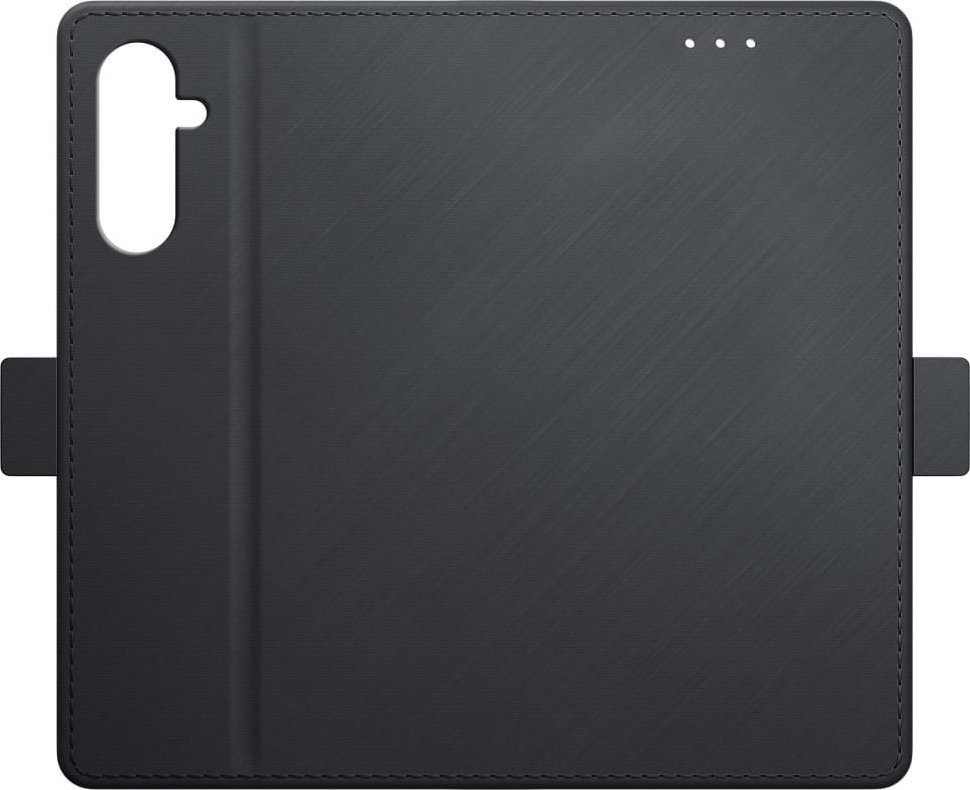 Футрола-паричник 3МК за Самсунг Галакси A26 5G, со држач за картички, црна