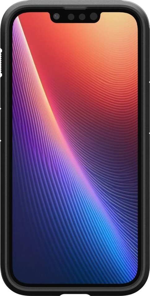 Mbulesë telefoni Spigen Tough Armor MagSafe për iPhone 16e, me këmbë mbështetëse, e zezë