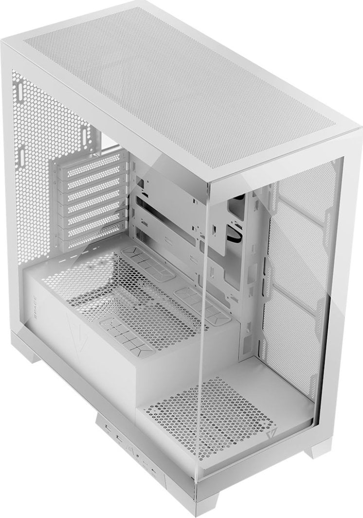 Kasë Modecom Volcano Space MIDI Bialy, Midi Tower