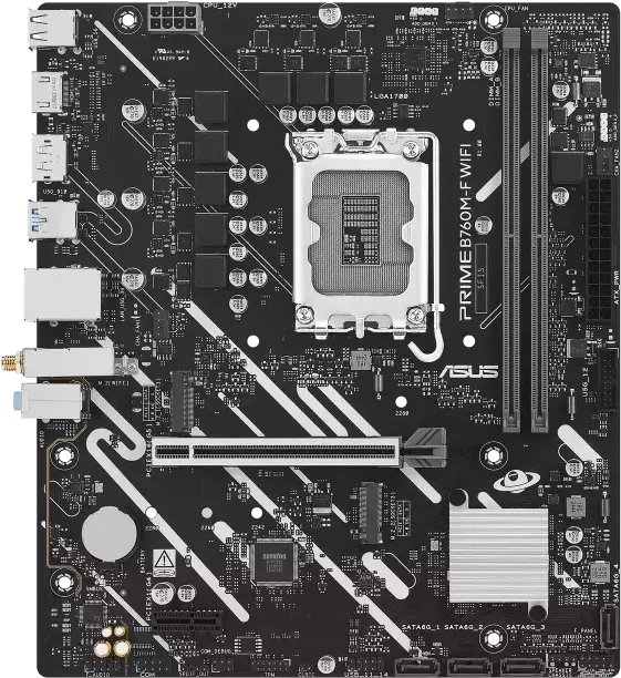 Pllakë amë ASUS PRIME B760M F WIFI, Intel B760, LGA 1700, DDR5