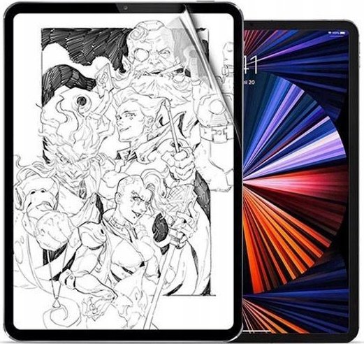 Mbrojtës ekrani JCPal PaperTech Flex për iPad 10.9" 10th Gen dhe iPad 11" 11th Gen, teksturë letre, mat