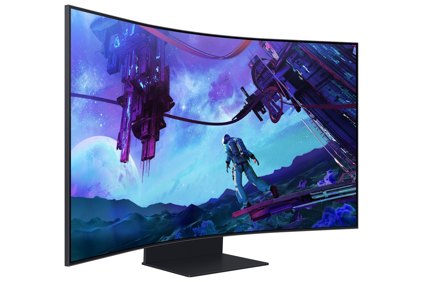 Monitor Samsung Odyssey S55CG970NU, 55", 4K LED, i zi