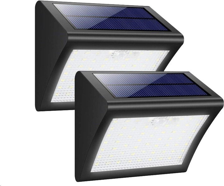Dritë e jashtme Viking  V60, LED, solare, me sensor të lëvizjes, e zezë