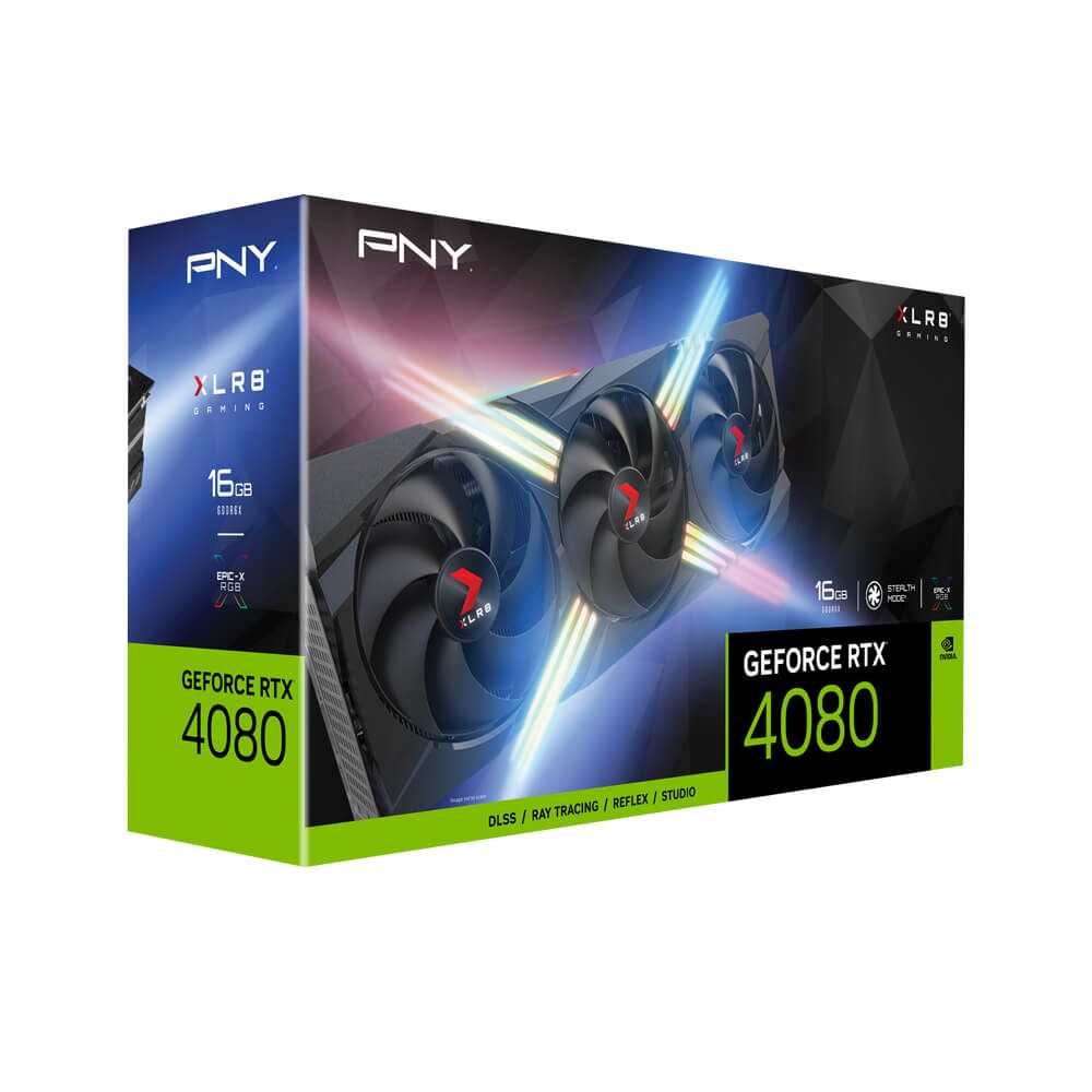 Kartë grafike PNY Technologies Gaming NVIDIA GeForce RTX 4080, 16 GB GDDR6X