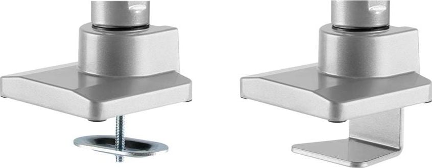 Krah monitori Neomounts NM-D775DXSILVER, 10-32", gas spring, argjendtë