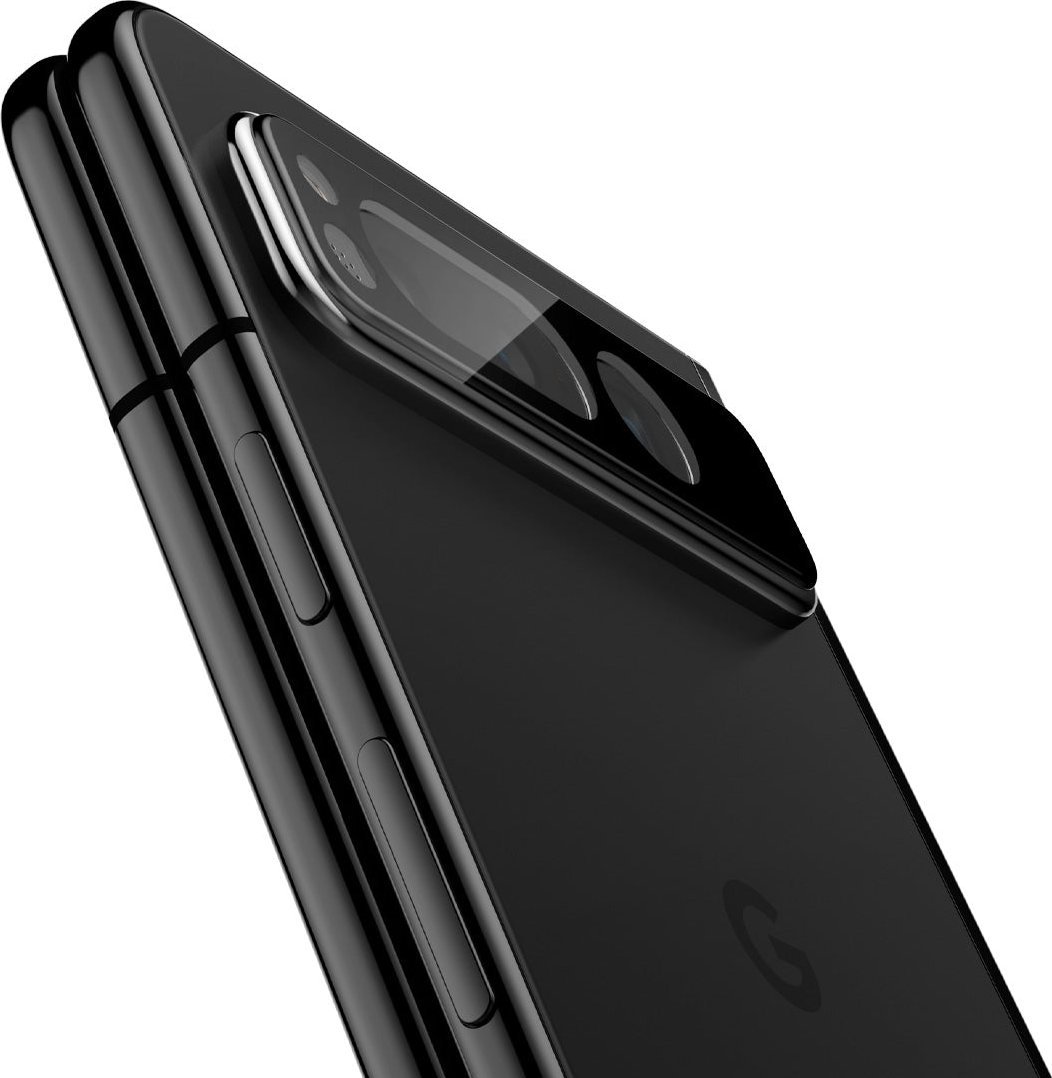 Mbrojtës kamere Spigen Glass EZ Fit Optik Pro, set 2 copë, për Google Pixel Fold, i zi