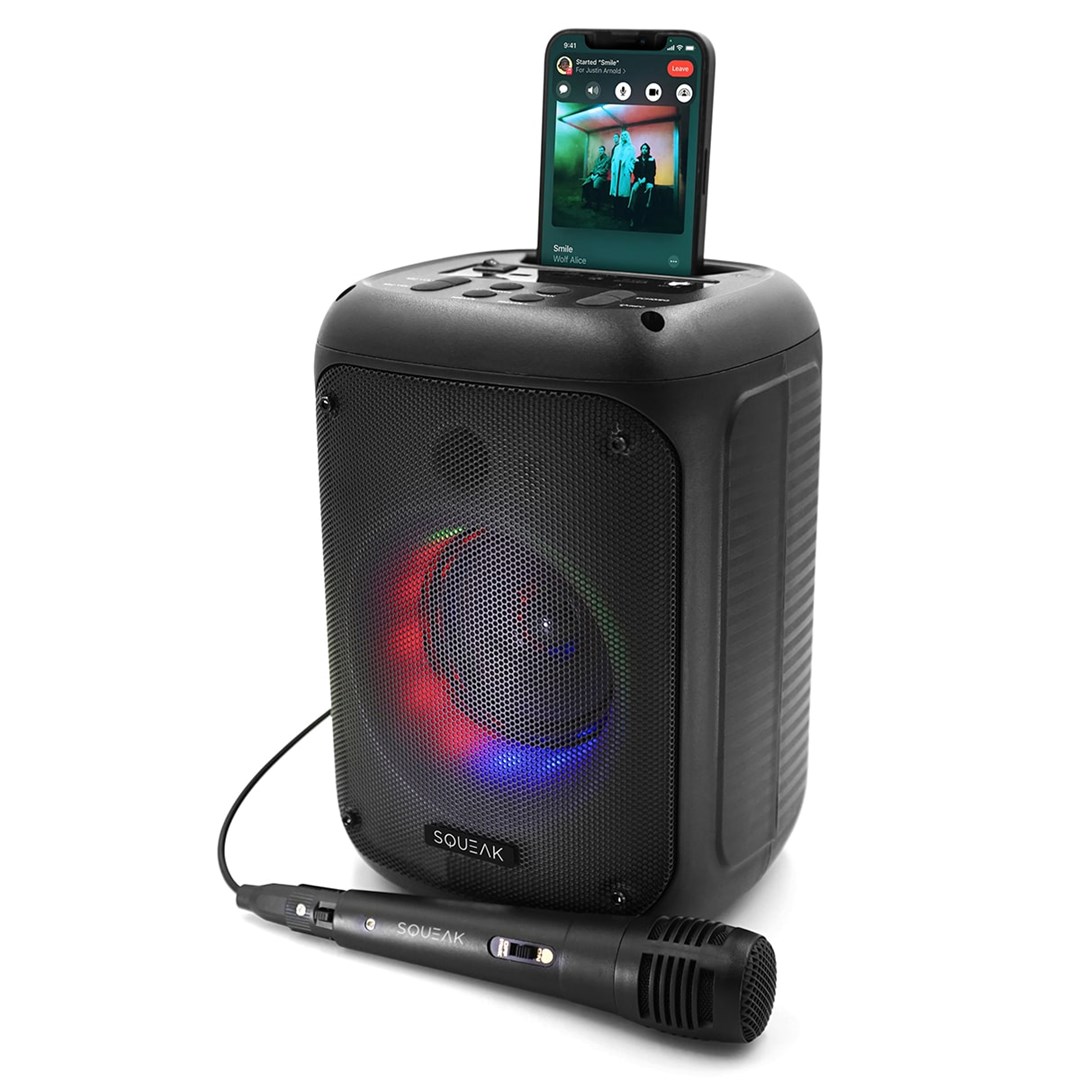Altoparlant SQUEAK Beatflow SQ1005, Bluetooth 5.0, me funksion karaoke, i zi