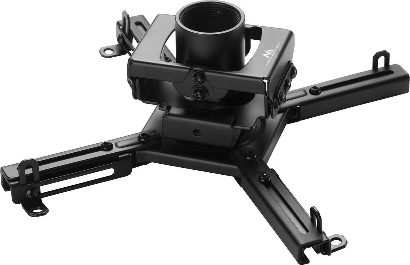 Таванска држачка за проектор Maclean MC-913, 80-980mm, 35kg, црна
