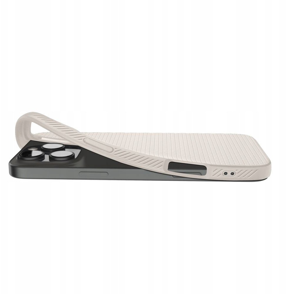 Mbrojtëse telefoni Spigen Liquid Air, për iPhone 17 Pro Max, gri