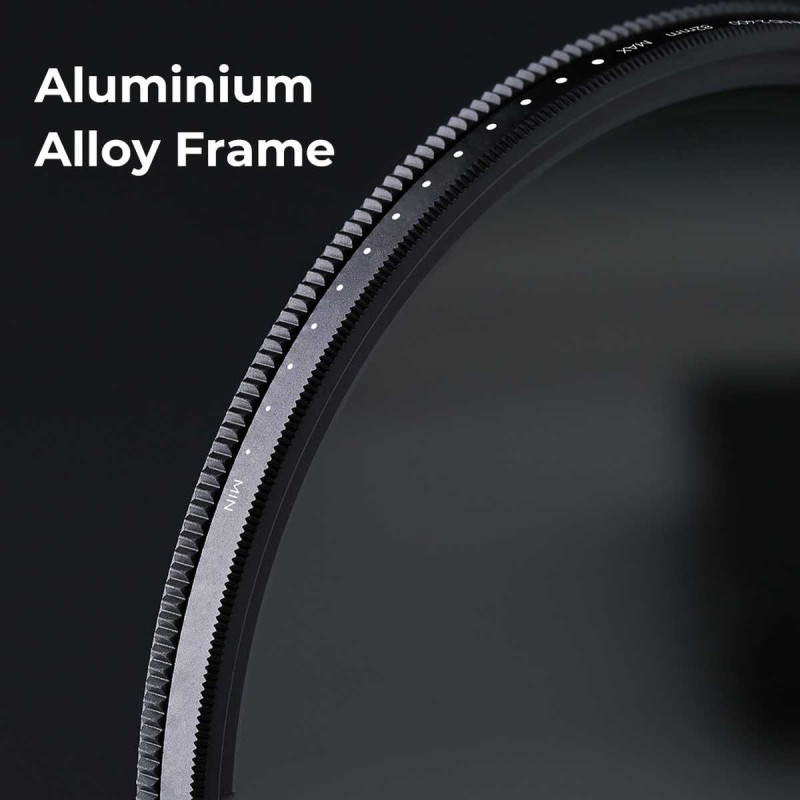 K&F Concept Slim Variable ND Filter 62mm