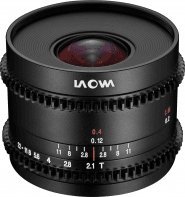 Objektiv Venus Laowa 7.5mm T2.1 Cine për Micro Four Thirds, ultra i gjerë, i zi