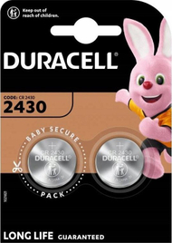 Bateri litiumi Duracell CR2430, 3V, paketim 2 copë