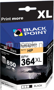 Ngjyrë printeri Black Point 364XL, 12ml, e zezë
