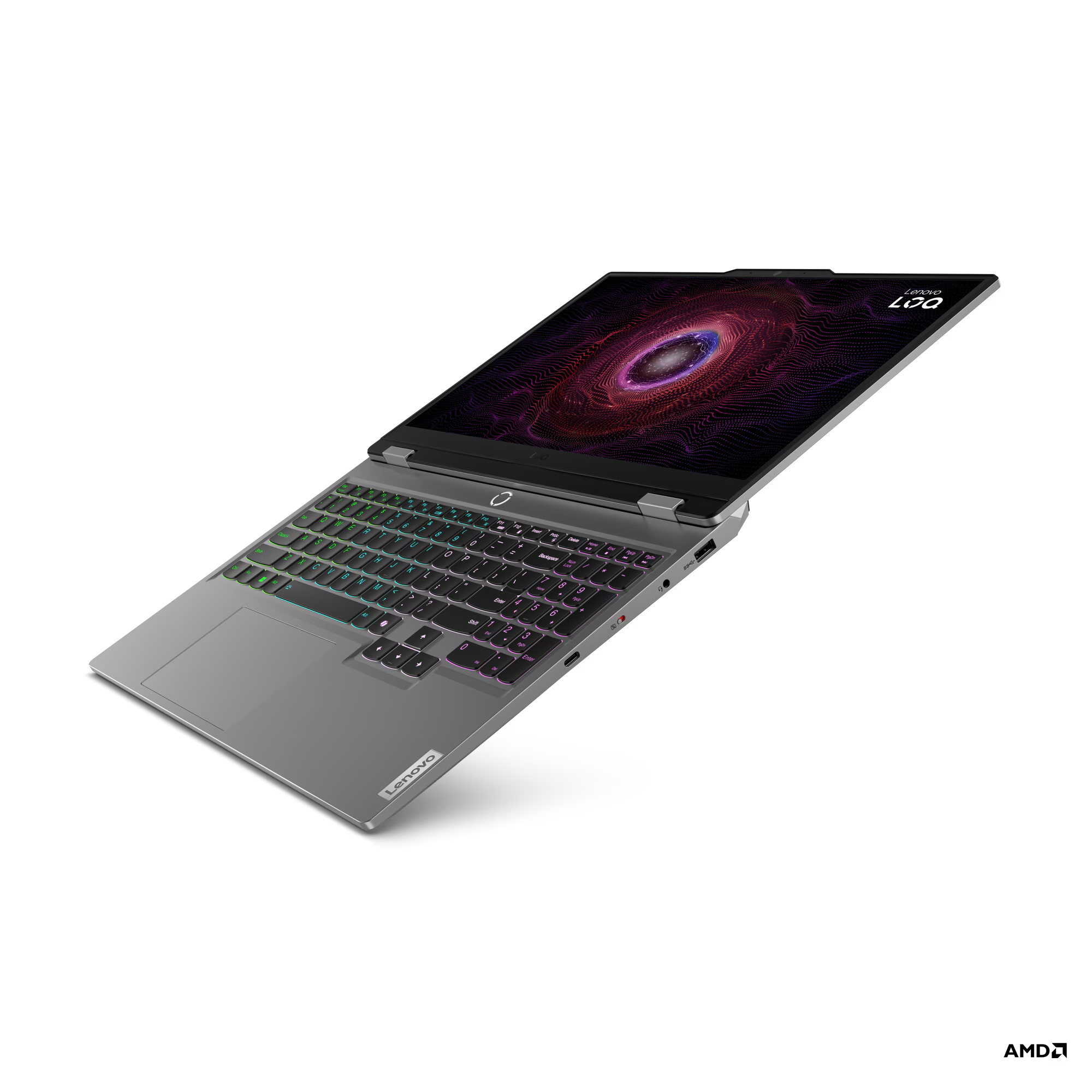 [OUTLET] Laptop Lenovo Loq 15ARP9, AMD Ryzen 7, 15.6", 16GB RAM, 512GB SSD, NVIDIA GeForce RTX 4050 6GB GDDR6, i hirtë