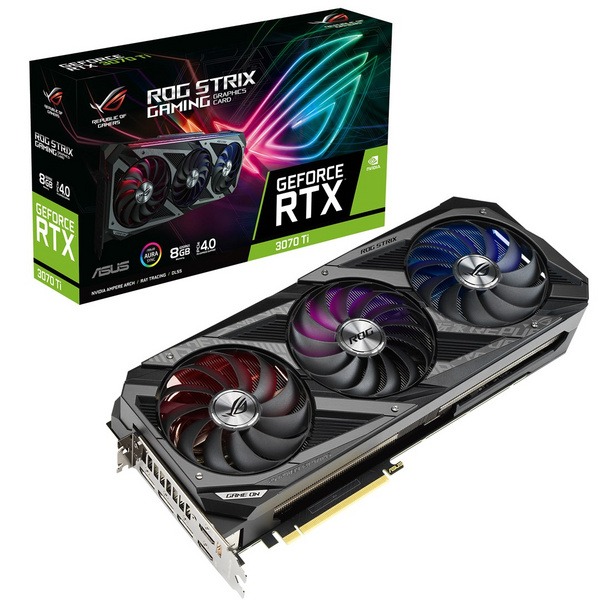 Kartelë grafike ASUS TiNVIDIA GeForce RTX 3070 Ti, 8 GB GDDR6X