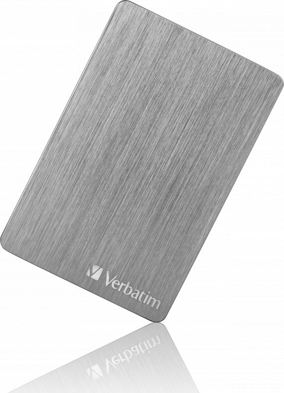 Hard disk i jashtëm Verbatim Store 'n' Go ALU, 2TB, 2.5”, gri