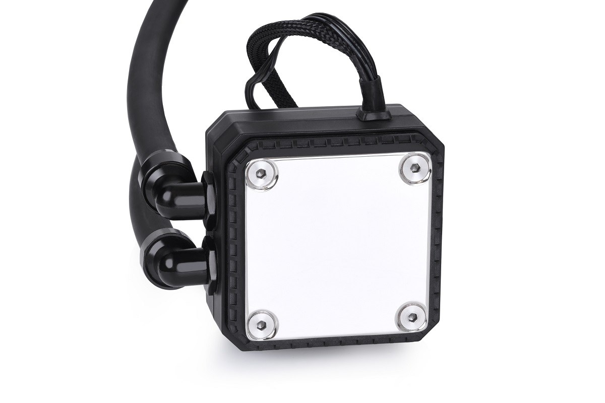 Ftohës me ujë Alphacool Eisbaer Aurora LT360, 360mm, ARGB, i zi