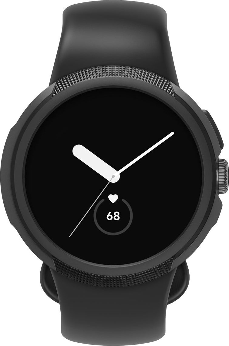 Mbulesë orë Spigen Liquid Air për Google Pixel Watch 2 1, mat, e zezë
