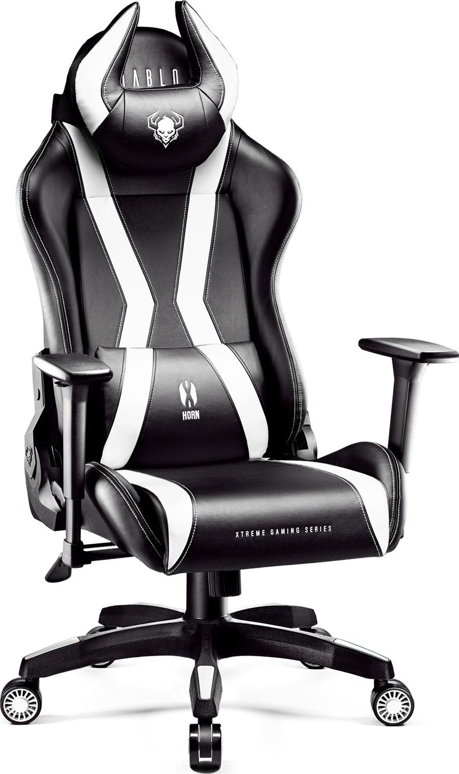 Стол Diablo X-Horn 2.0, L, бела / црна
