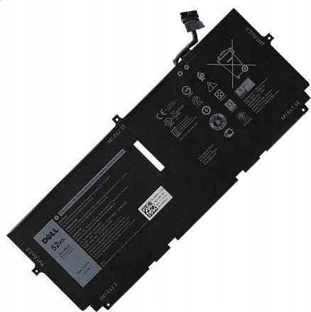Bateri për laptop Dell, 4C, 52WHr, Li-Ion, e zezë