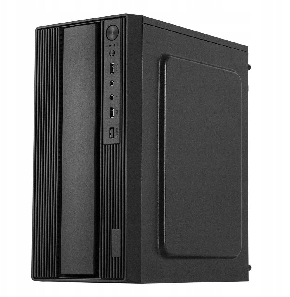 Куќиште за компјутер Eurocase MC MF-300B, microATX, 2x USB 3.0, црно