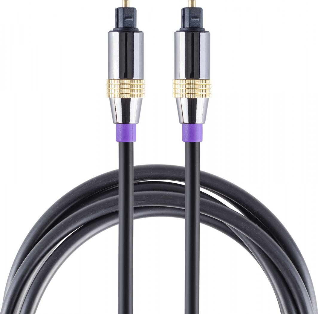 Kabllo Libox Toslink (LB0031), 3m, e zezë