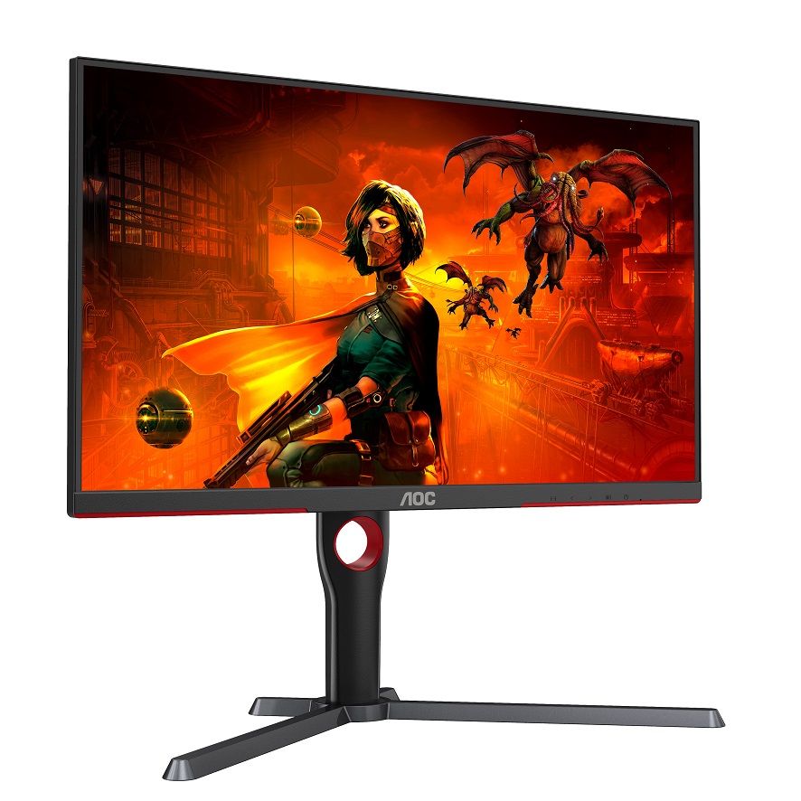 Monitor AOC U27G3X-BK, 27", 4K UHD, 160 Hz, i zi