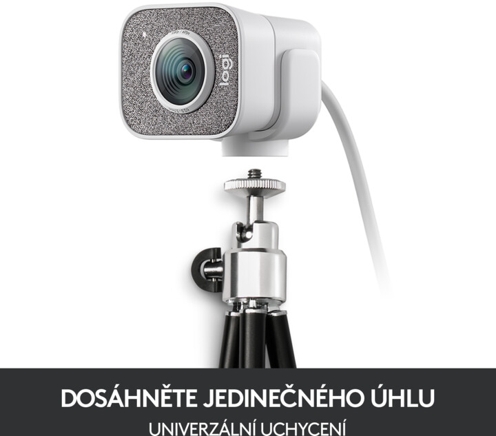 Kamerë Logitech StreamCam C980, e bardhë