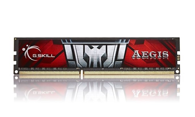 Memorie RAM G.Skill Aegis, 8GB, DDR3, 1600MHz, CL11, e zezë