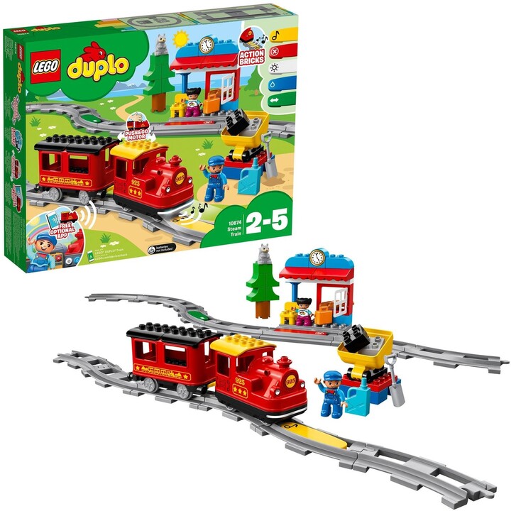 Сет LEGO® DUPLO® Town 10874 Steam train