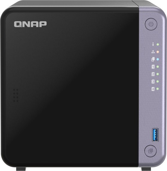 NAS сервер QNAP TS-432X-4G, 4 слотови за дискови, 4GB RAM, куќиште tower