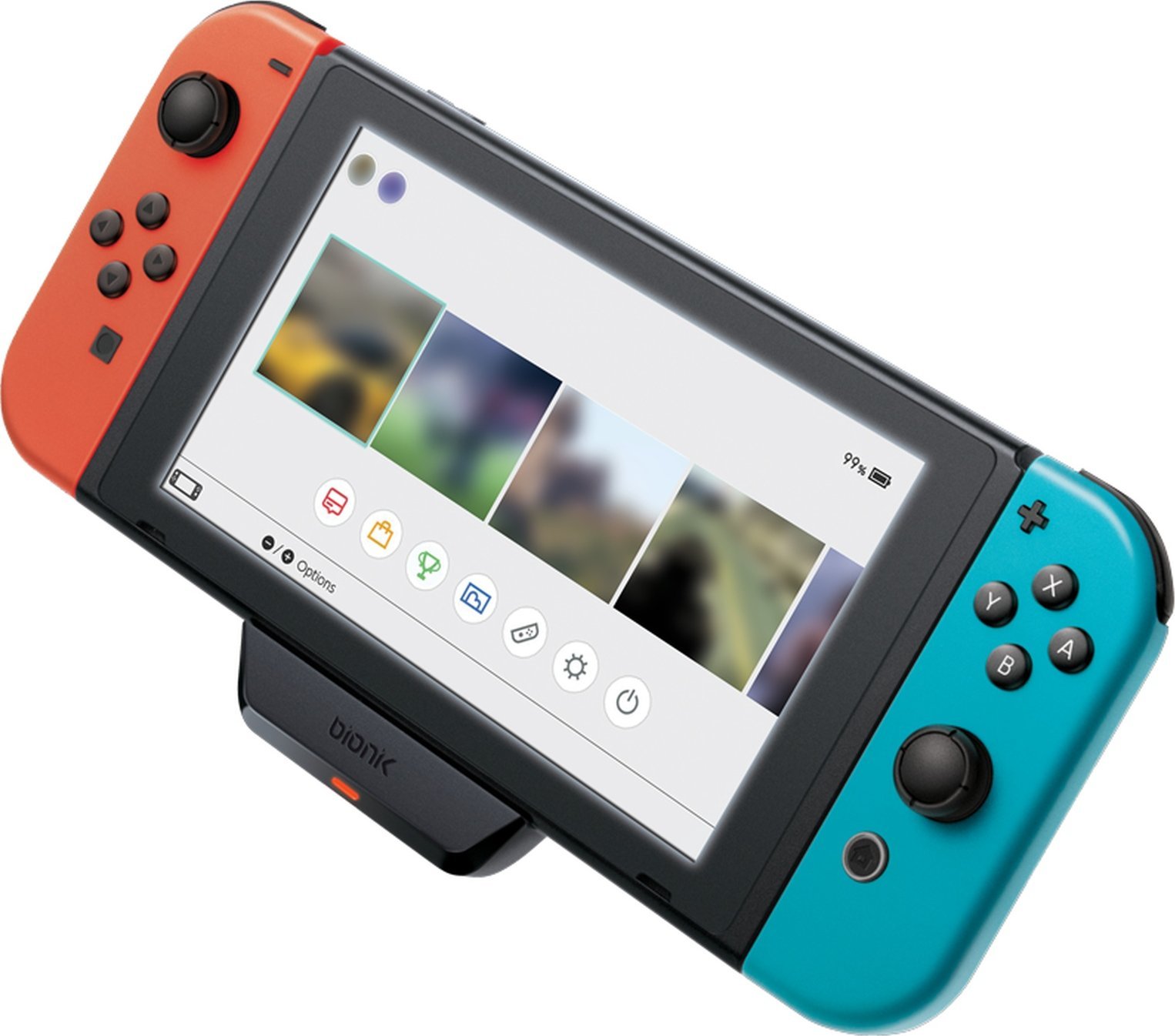 Adaptues audio Bluetooth Bionik BT Audio Sync Dreamgear, për Nintendo Switch, i zi