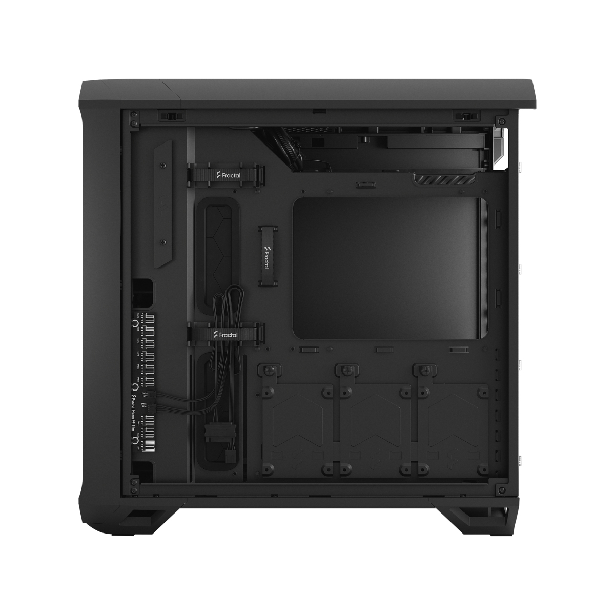 Kasë Fractal Design Torrent Compact Black Solid, e zezë