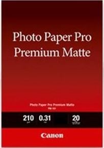 Letër fotografike Canon Pro Premium Matte PM-101, A4, 210g, 20 fletë, e bardhë