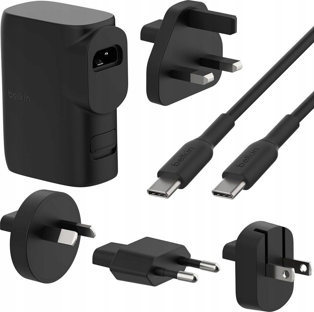 Karikues universal Belkin BPZ003, 10000mAh, USB C PD dhe USB A, i zi