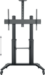 Qëndrim dyshemeje për TV Hagor BrackIT Stand HD XXL, deri 120", i zi
