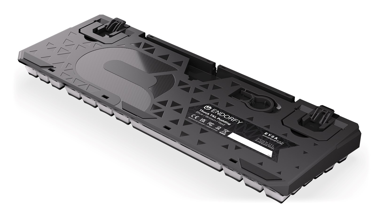 Tastierë mekanike Gaming Endorfy THOCK TKL PUD, USB, Kailh Blue, RGB