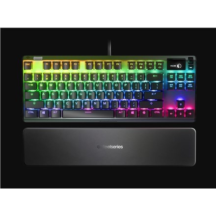 Tastierë SteelSeries APEX 7 TKL, RGB, QWERTY, e hirtë