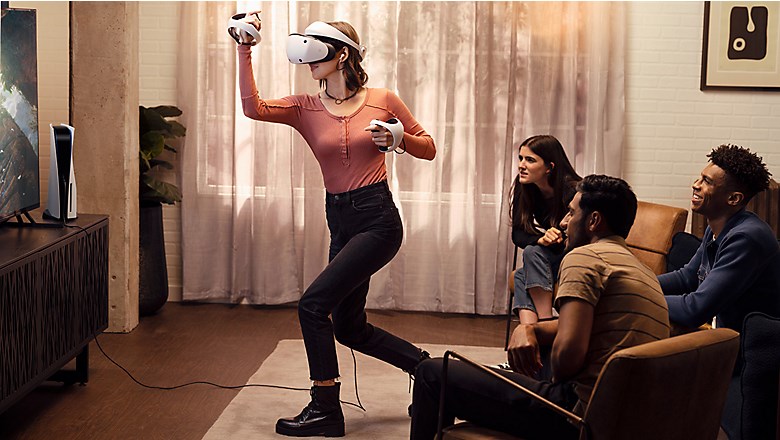 Bundle syze PlayStation VR2 dhe lojë Horizon Call of the Mountain, OLED, i bardhë