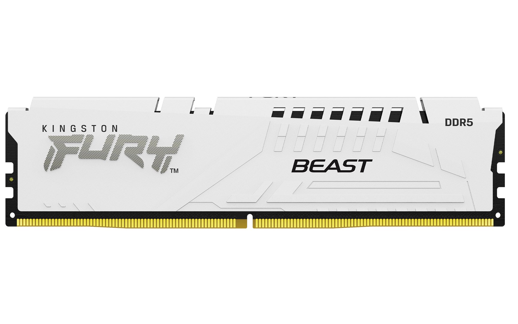 Меморија Kingston Fury Beast, 32GB (2x16GB), DDR5, 5200MT/s, CL40, бела