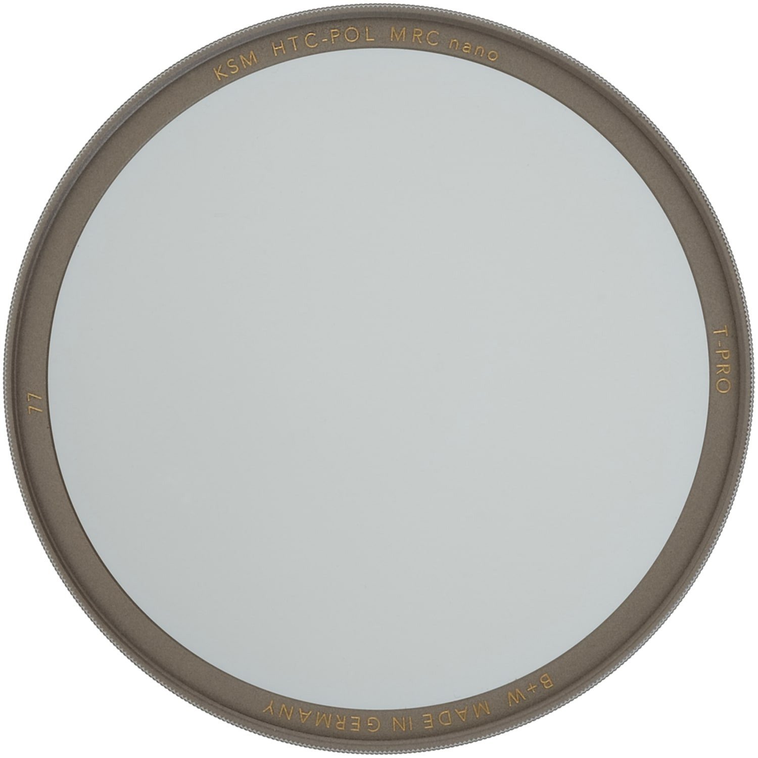 Кружен поларизациски филтер B+W T-Pro MRC Nano High Transmission, 37mm, црн