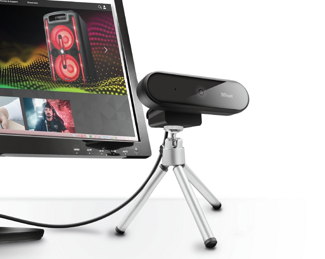 Kamerë rrjeti Trust Tyro, Full HD 1080p, e zezë